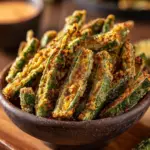 Crispy Okra Fries Recipe