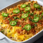 Jalapeño Buffalo Chicken Casserole Recipe