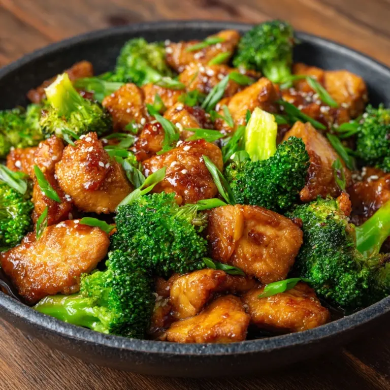 Chinese Chicken and Broccoli Recipe