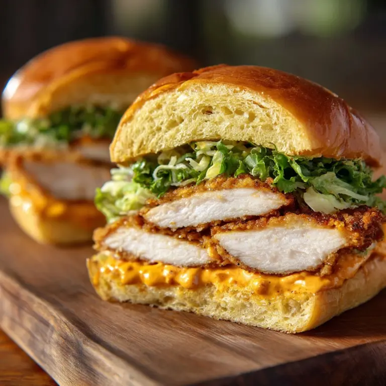 Crispy Chicken Caesar Sandwich: A Delicious Twist on a Classic Favorite Recipe