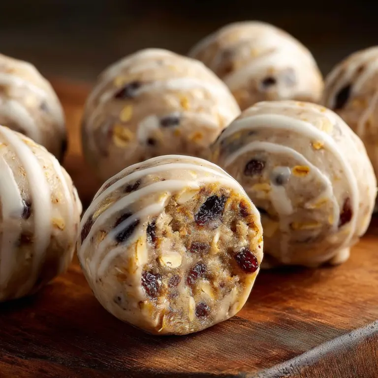 Oatmeal Raisin Cookie Protein Balls Recipe