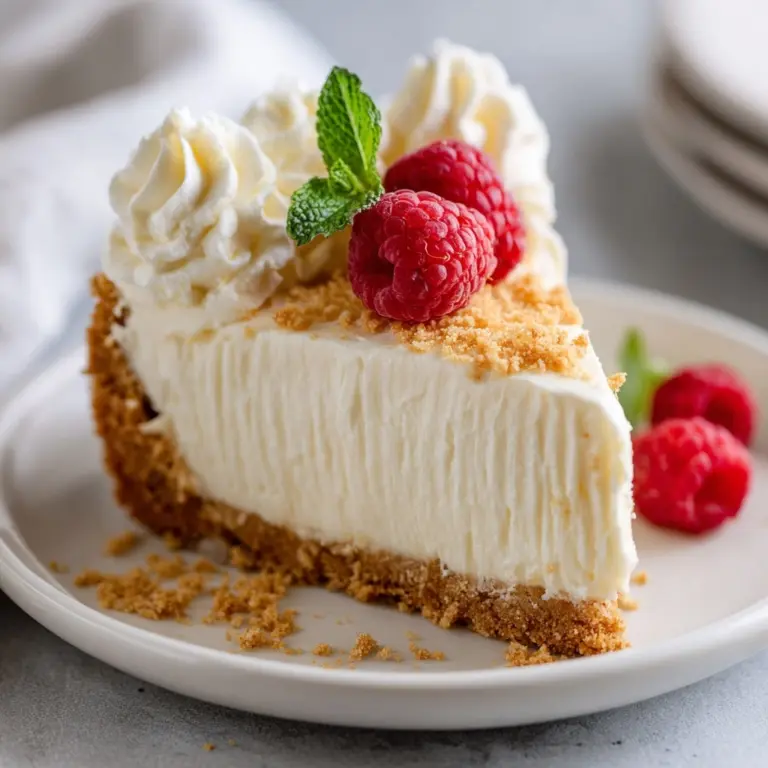 Perfect No-Bake Cheesecake Recipe