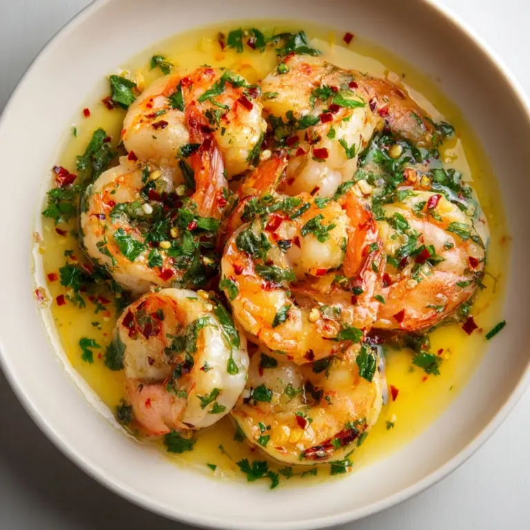 Succulent Shrimp in Creamy Garlic-Paprika Sauce Recipe