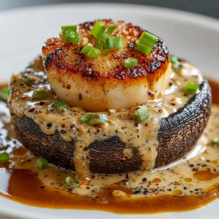 Creamy Garlic Crab-Stuffed Mushrooms Recipe