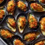 Stuffed Baked Mussels (Baked Tahong) Recipe