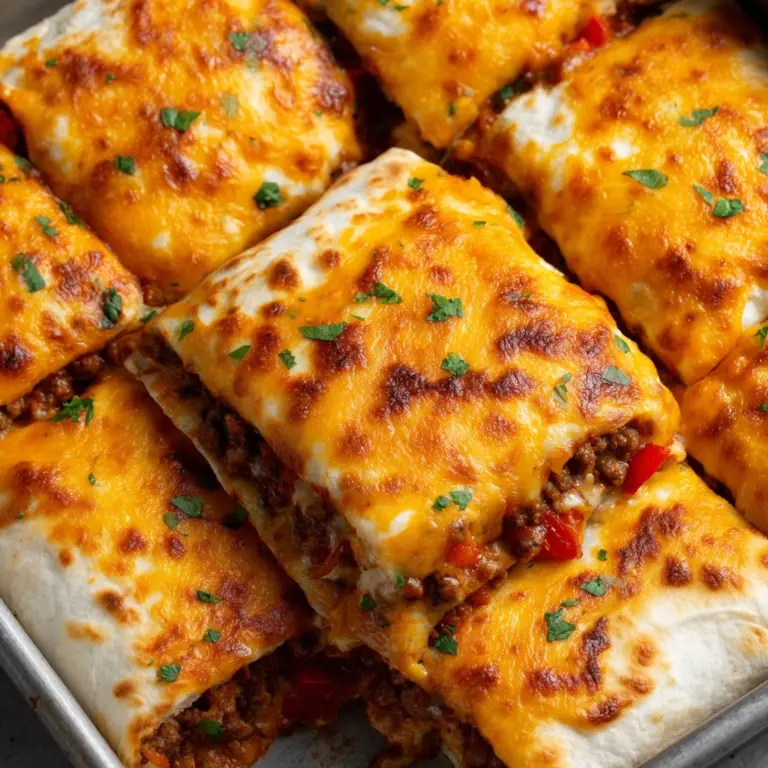 Loaded Cheesy Pocket Tacos Recipe