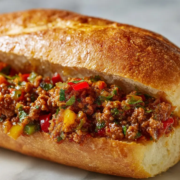 Philly Cheesesteak Sloppy Joes Recipe