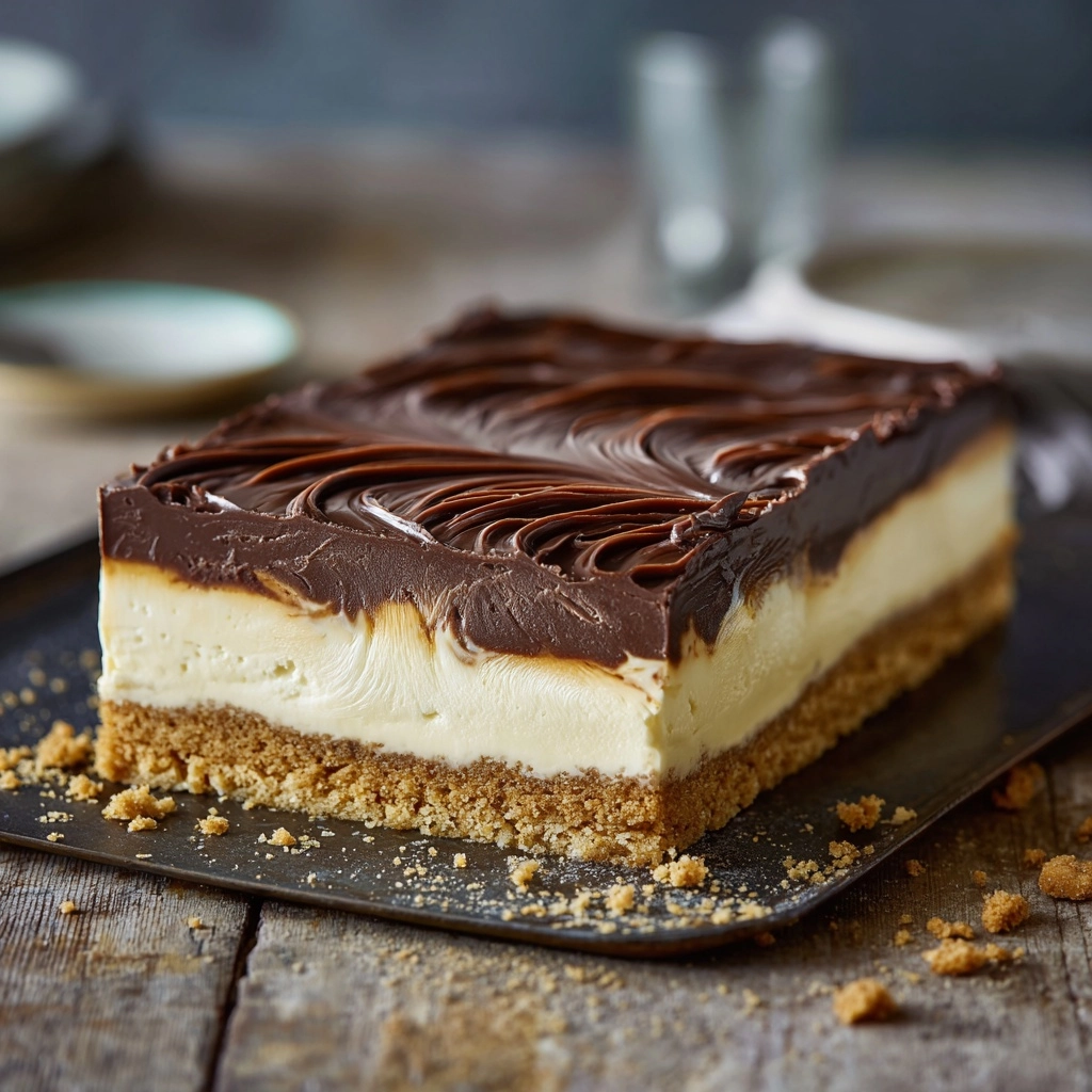 No-Bake Chocolate Eclair Cake Recipe - Recipe Image