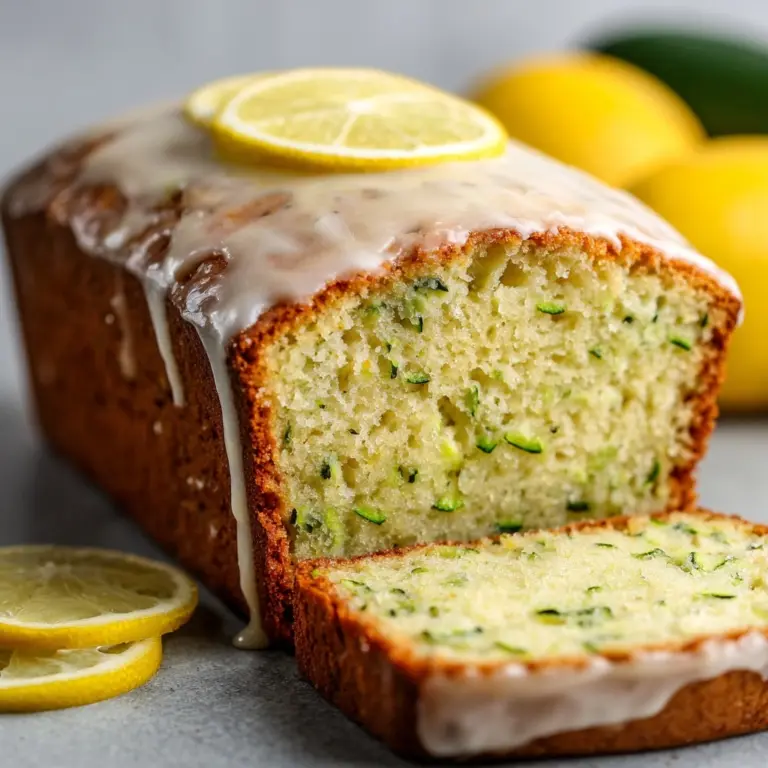 Luscious Lemon Zucchini Bread Recipe