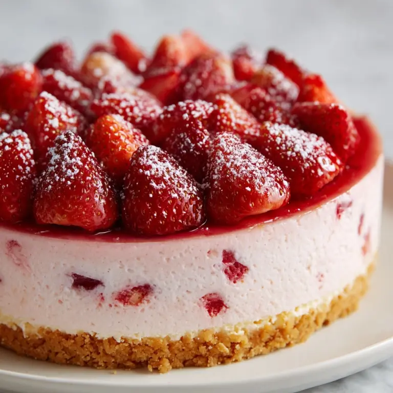 Strawberry Italian Cream Pound Cake Recipe