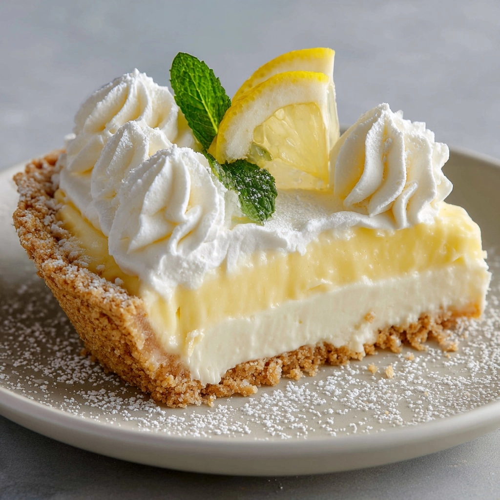 Lemon Custard Cake Recipe - Recipe Image