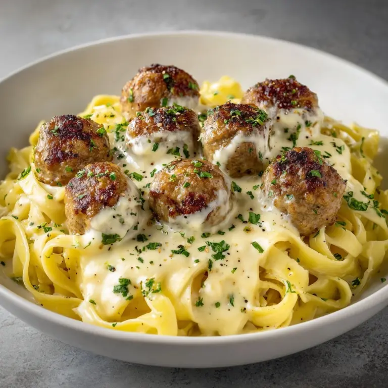 Swedish Meatball Pasta Recipe