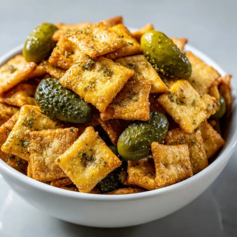Dill Pickle Chex Mix Recipe