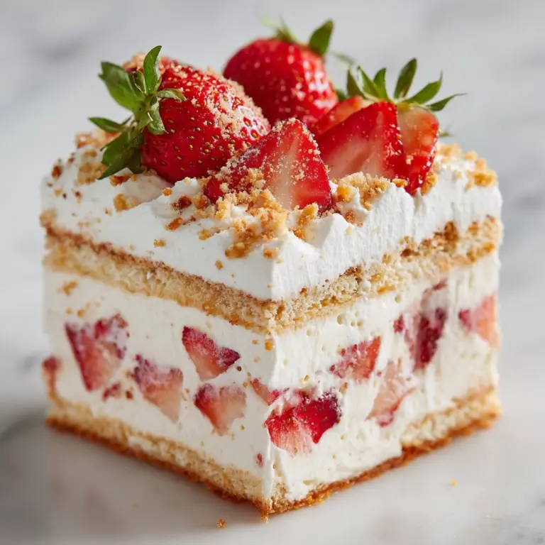 Strawberry Lasagna Recipe