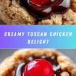 Chocolate Cherry Blossom Cookies Recipe