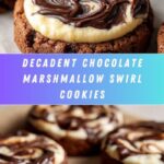 Chocolate Marshmallow Swirl Cookies Recipe