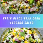 Black Bean Corn Avocado Salad Recipe