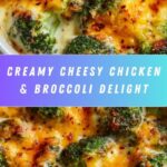 Chicken with Broccoli in a Creamy Cheesy Sauce Recipe