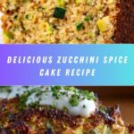 Zucchini Spice Cake Recipe