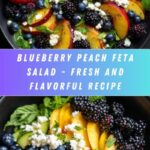Blueberry Peach Feta Salad Recipe