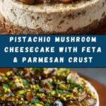 om Cheesecake with Feta & Parmesan Crust Recipe