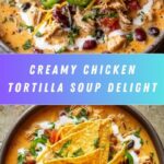 Creamy Chicken Tortilla Soup Recipe