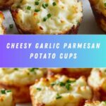 Garlic Parmesan Mashed Potato Cups Recipe