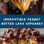 Gooey Peanut Butter Lava Cupcakes Recipe