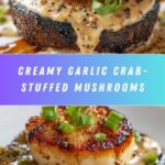 Creamy Garlic Crab-Stuffed Mushrooms Recipe