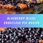 Crustless Blueberry Pie Recipe