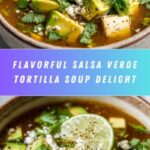 Flavorful Salsa Verde Tortilla Soup Recipe