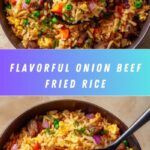 Onion Beef Fried Rice Recipe