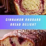 Cinnamon Rhubarb Bread Recipe