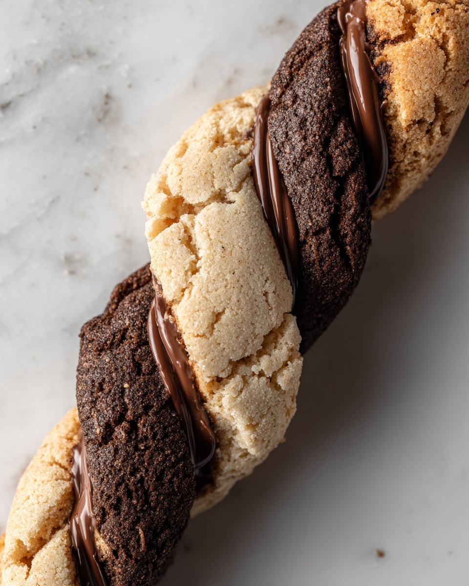 Peanut Butter Brownie Swirl Cookies Recipe - Recipe Image