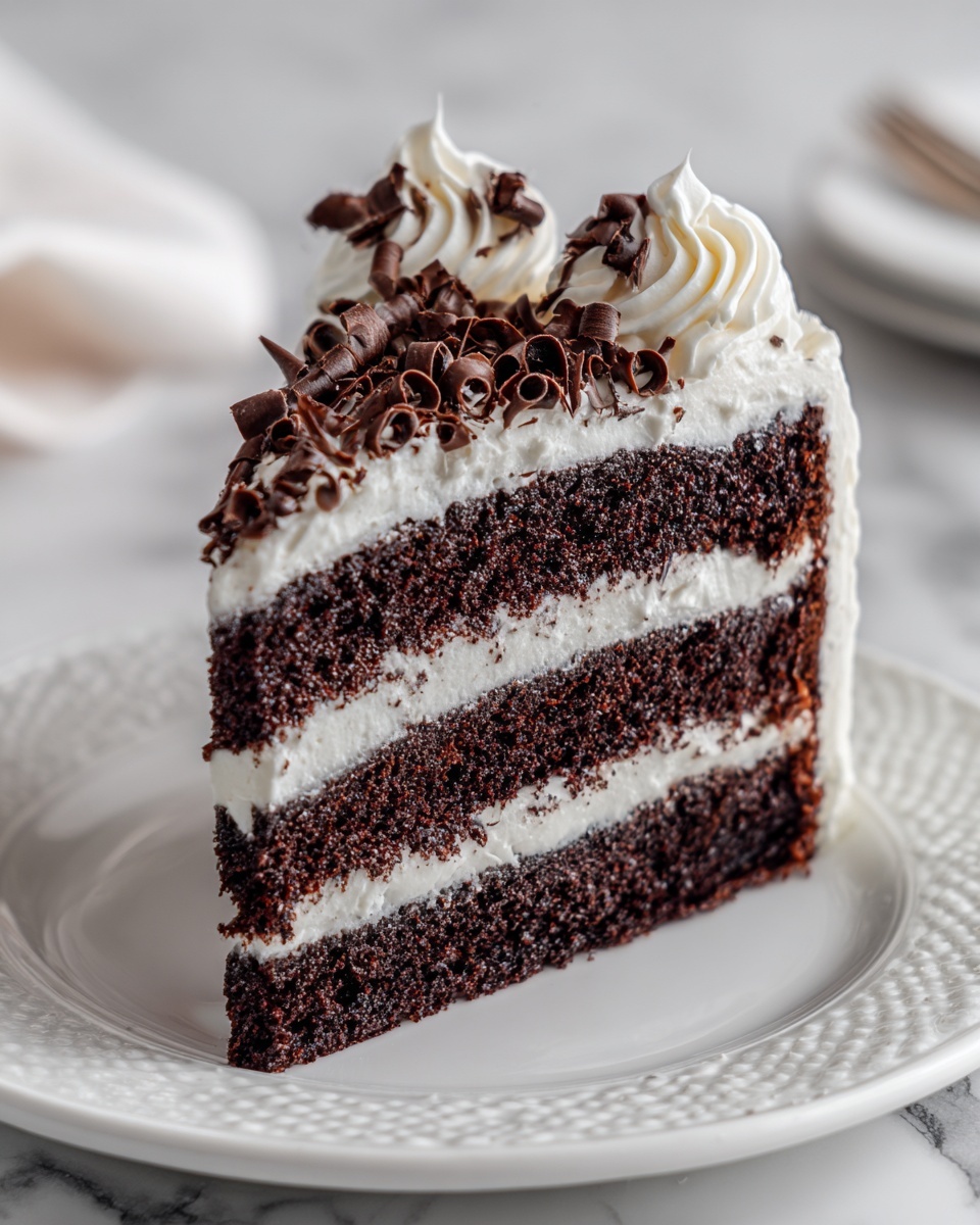 Tuxedo Cake Costco Copycat Recipe - Recipe Image