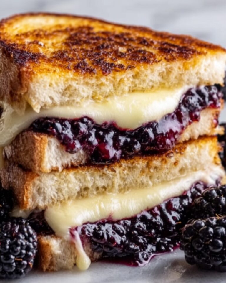 Balsamic Blackberry Bliss Grilled Cheese Recipe