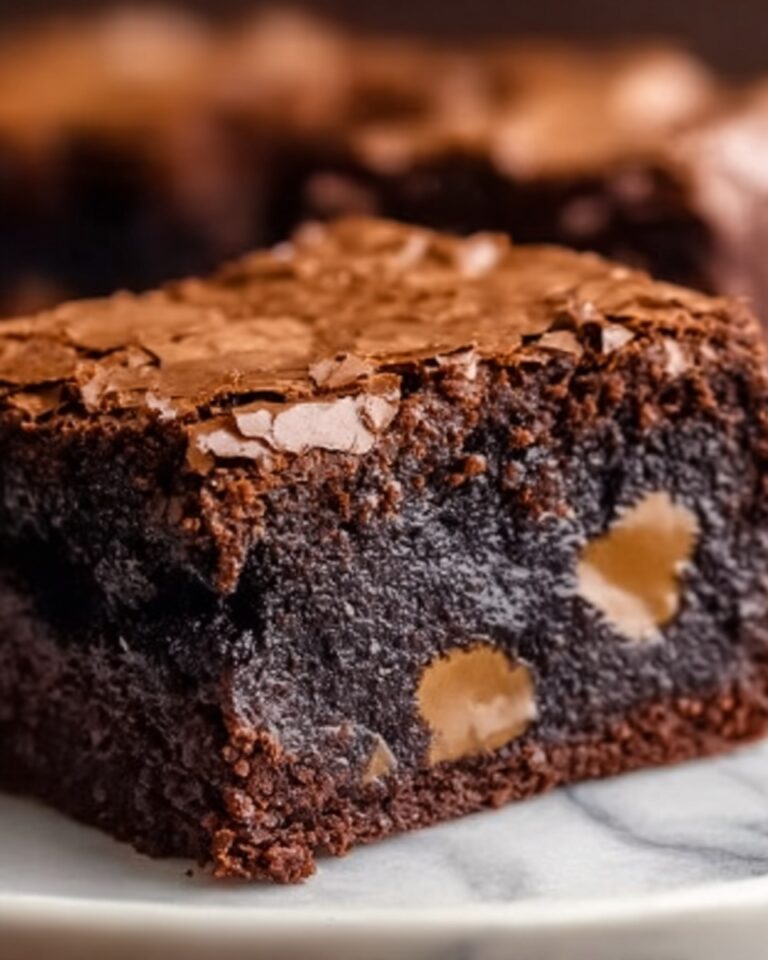 Fudgy Peanut Butter Brownies Recipe