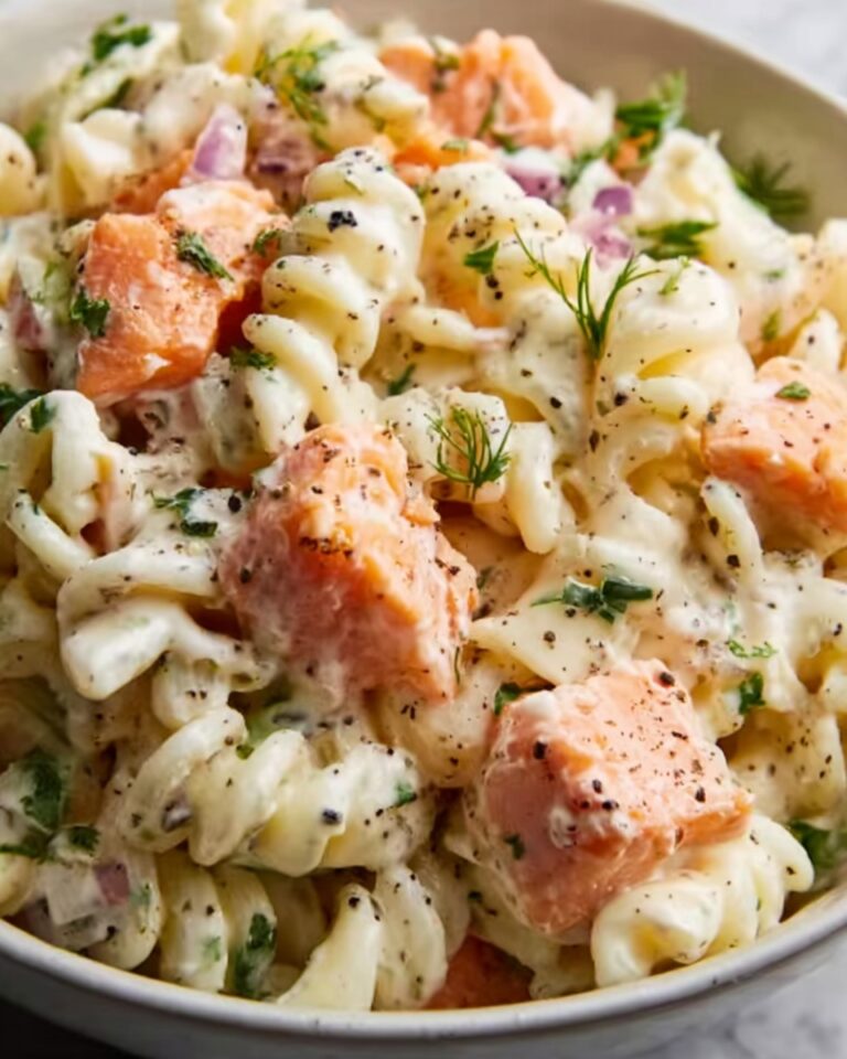 Smoked Salmon Pasta Salad Recipe