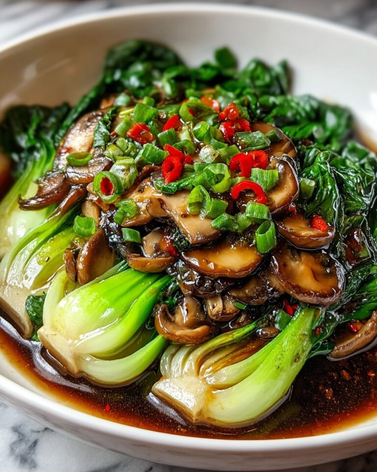 Bok Choy and Mushroom Stir Fry Recipe