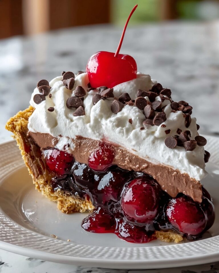 Chocolate Cherry Cream Pie: A Decadent Dessert Recipe