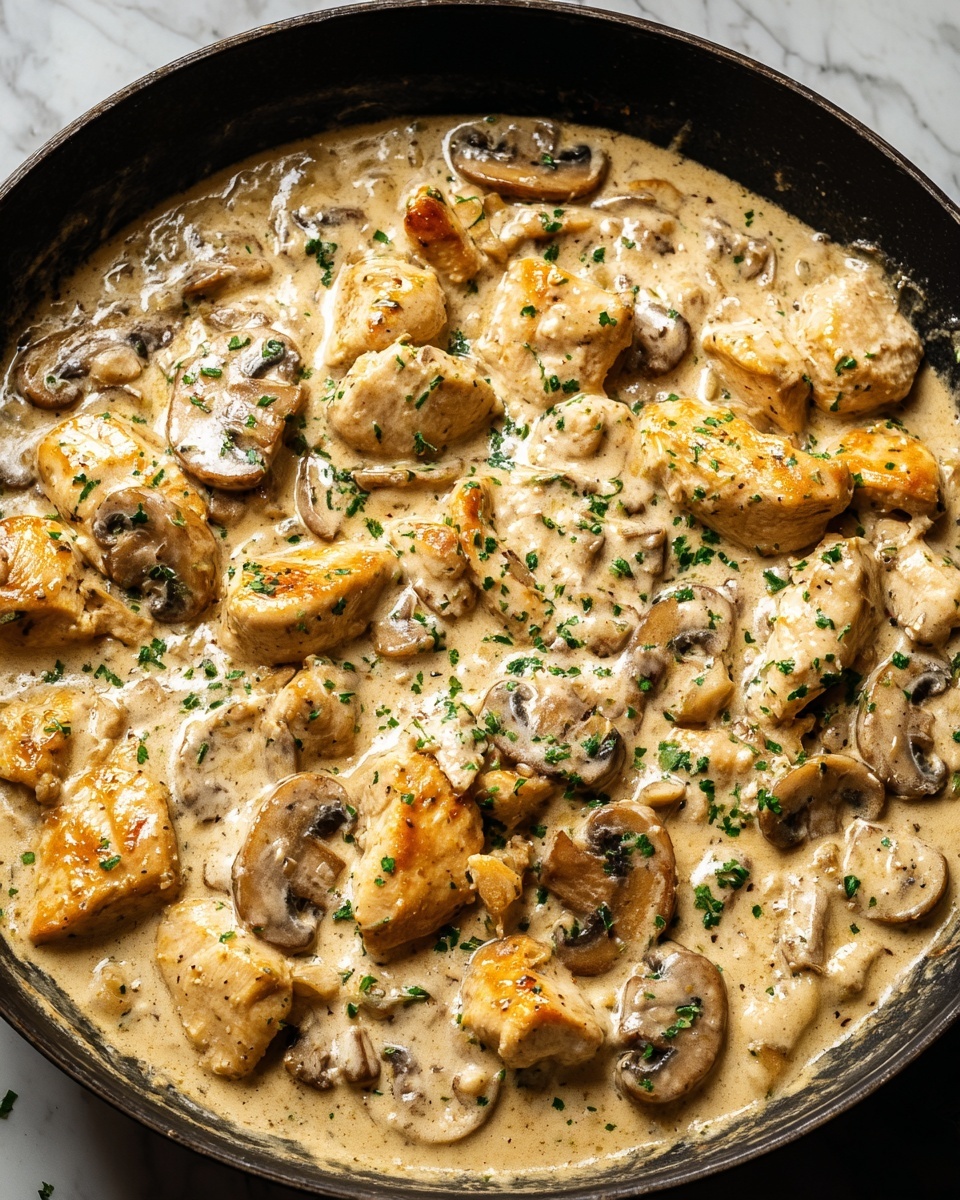 Creamy Chicken Stroganoff Recipe - Recipe Image