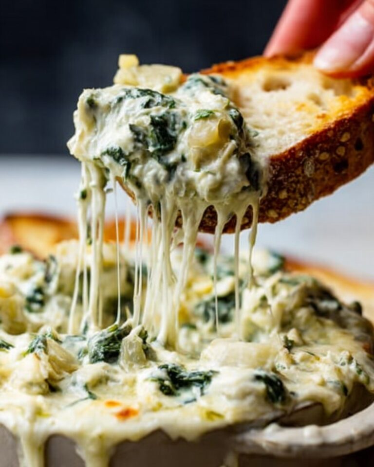 Hot Spinach Artichoke Dip Recipe