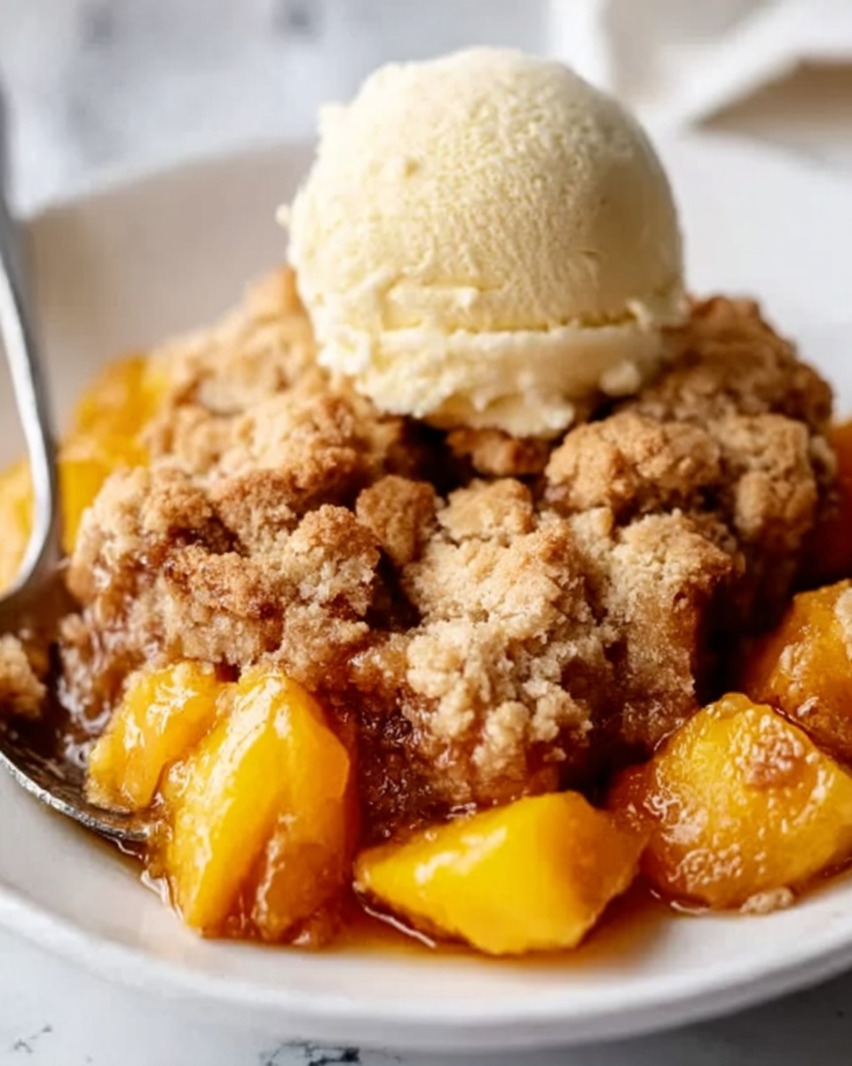 Easy Peach Cobbler Recipe - Recipe Image