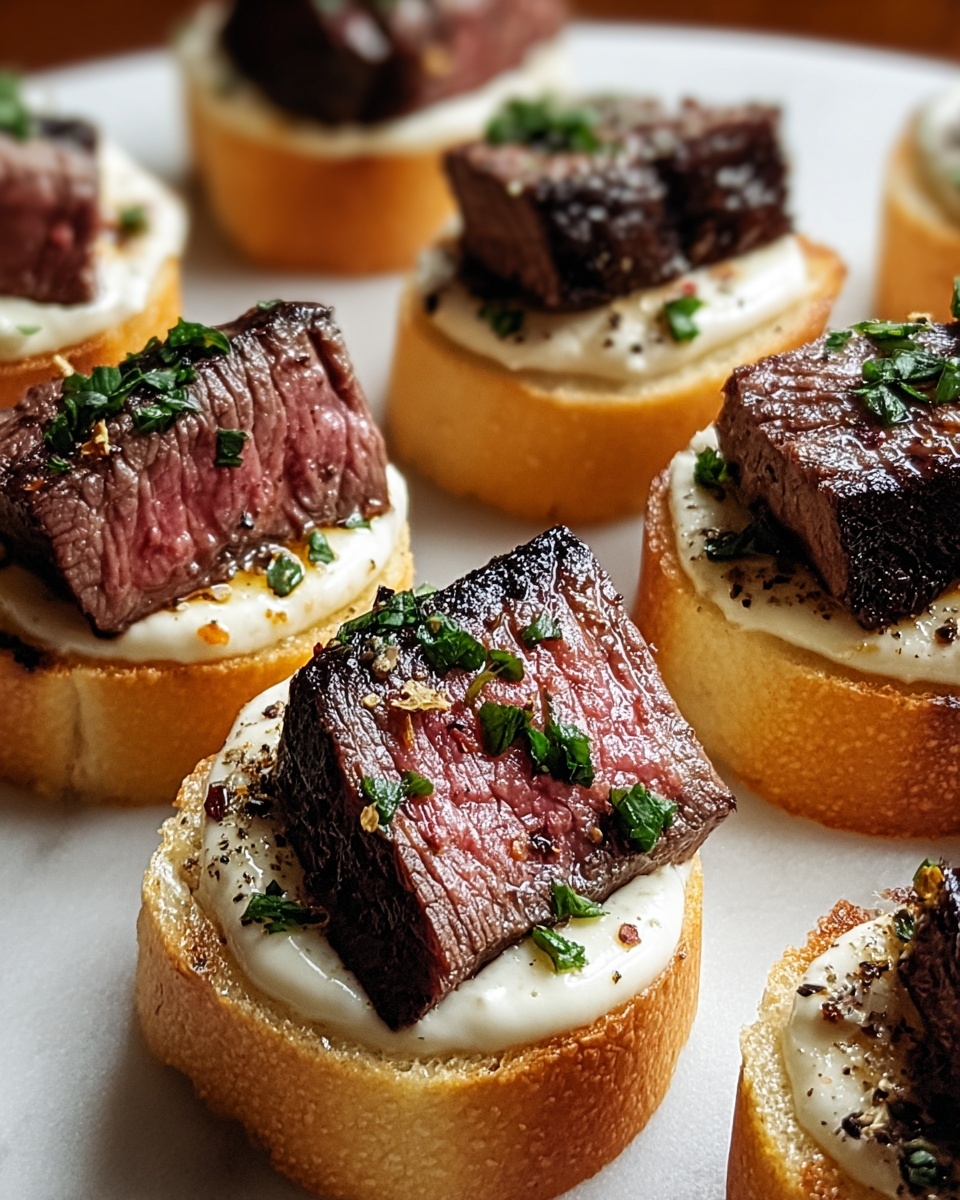 Steak Crostini Recipe - Recipe Image