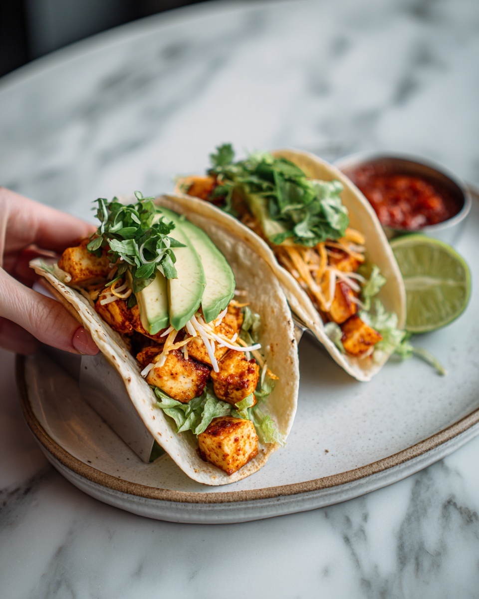 Tofu Tacos: A Flavor-Packed Vegan Delight Recipe - Recipe Image