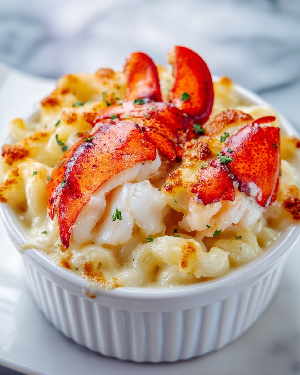 White Truffle Lobster Mac n’ Cheese: An Amazing Ultimate Recipe - Recipe Image