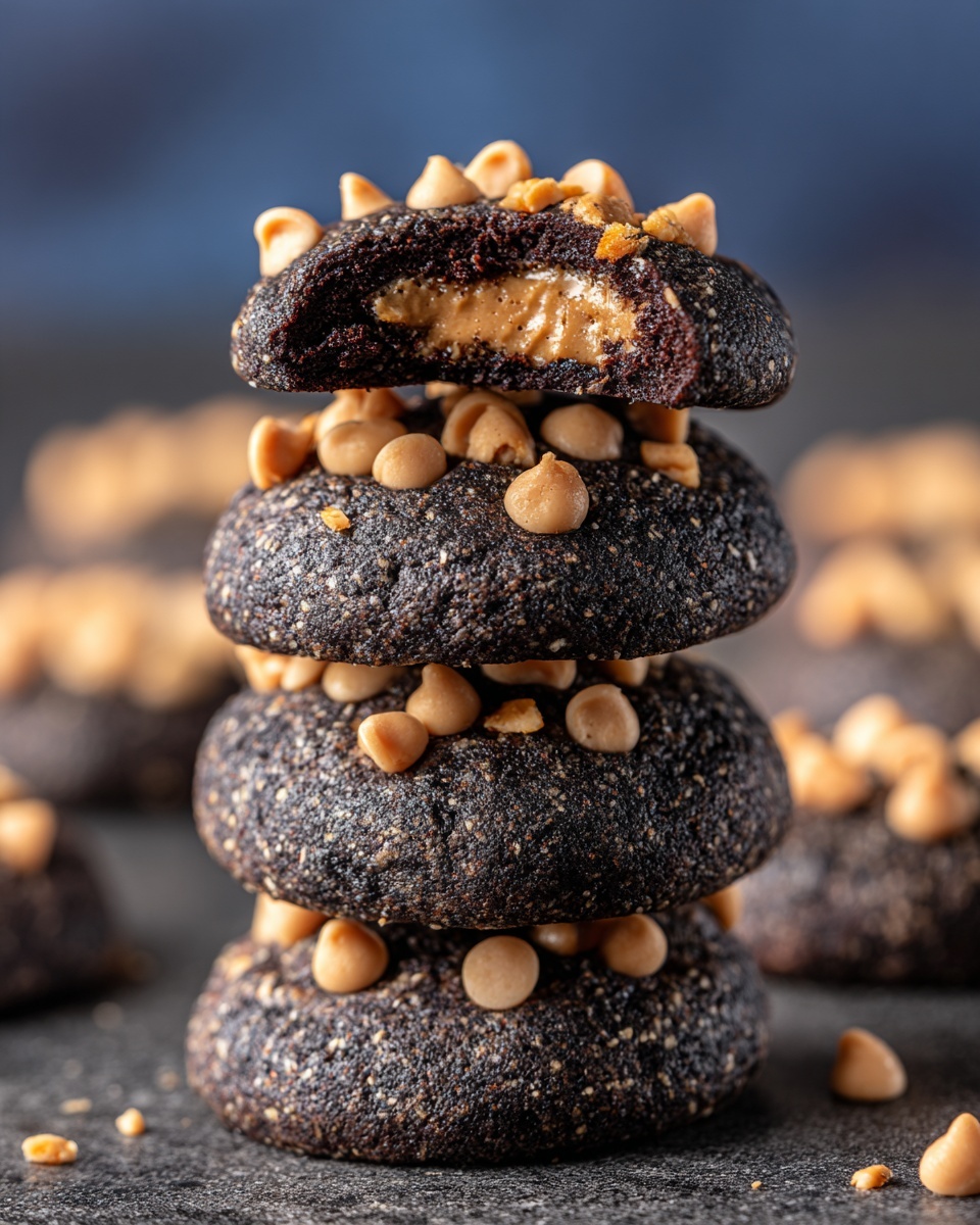 Chocolate Peanut Butter Chip Cookies Recipe - Recipe Image