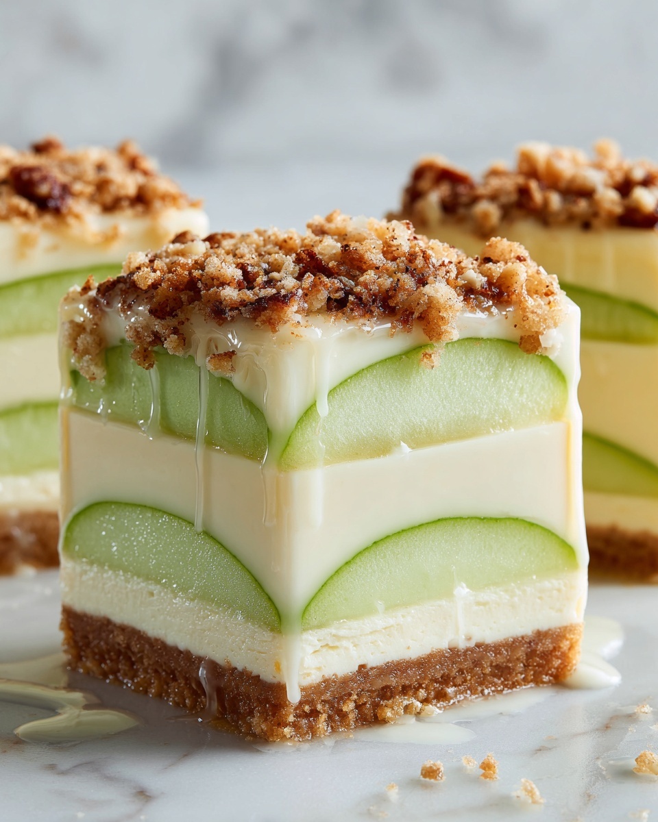 Apple Crisp Cheesecake Bread Recipe - Recipe Image