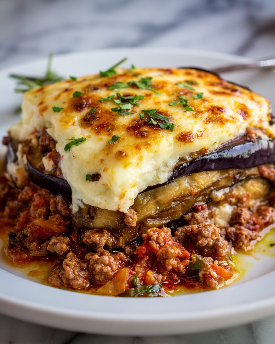 Vegetarian Moussaka Recipe - Recipe Image
