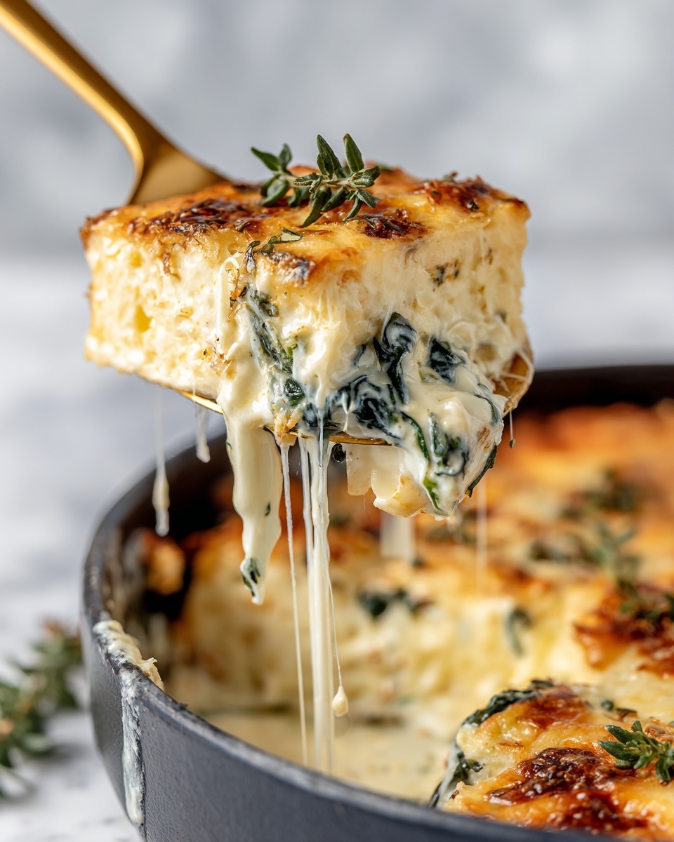 Spinach Artichoke Chicken Casserole Recipe - Recipe Image